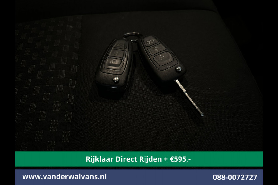 Ford Transit Custom 2.0 TDCI 130pk L2H1 *Rijklaar Direct Rijden* Euro6 Airco | Camera | LED | Cruisecontrol | Stoelverwarming Verwarmde voorruit, Parkeersensoren, Bijrijdersbank, 2800kg trekvermogen