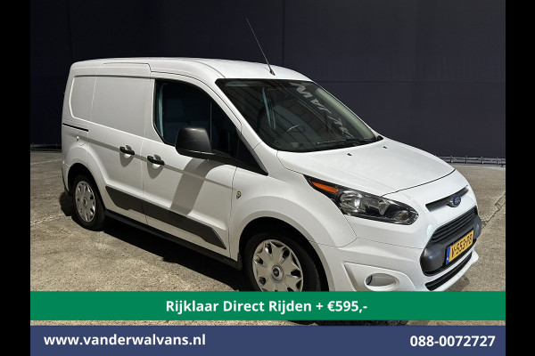 Ford Transit Connect 1.5 TDCI 101pk L1H1 Euro6 *Rijklaar Direct Rijden* Airco | 3-Zits | Cruisecontrol | Trekhaak Verwarmde voorruit, Bijrijdersbank