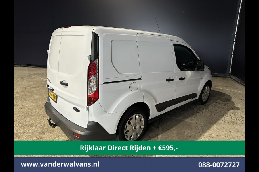 Ford Transit Connect 1.5 TDCI 101pk L1H1 Euro6 *Rijklaar Direct Rijden* Airco | 3-Zits | Cruisecontrol | Trekhaak Verwarmde voorruit, Bijrijdersbank