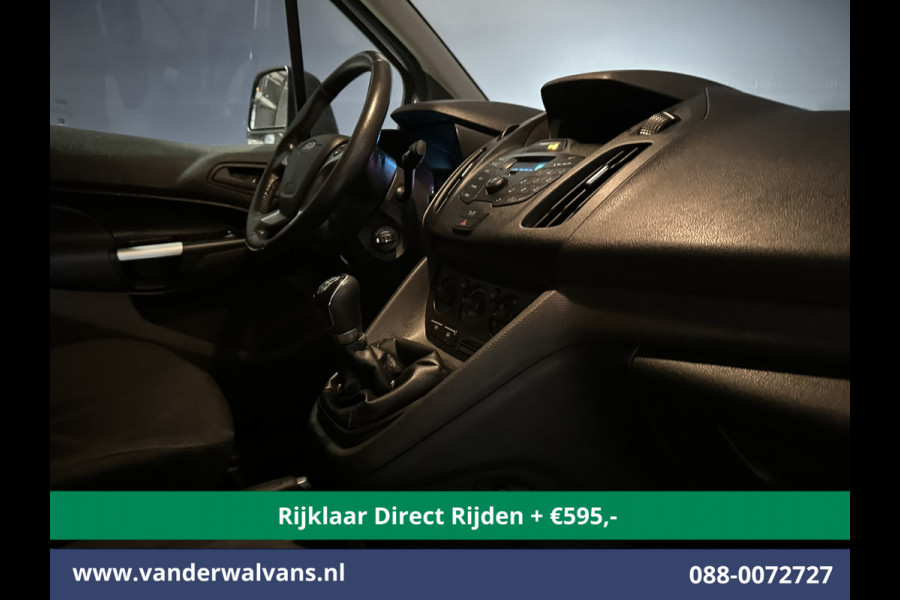 Ford Transit Connect 1.5 TDCI 101pk L1H1 Euro6 *Rijklaar Direct Rijden* Airco | 3-Zits | Cruisecontrol | Trekhaak Verwarmde voorruit, Bijrijdersbank