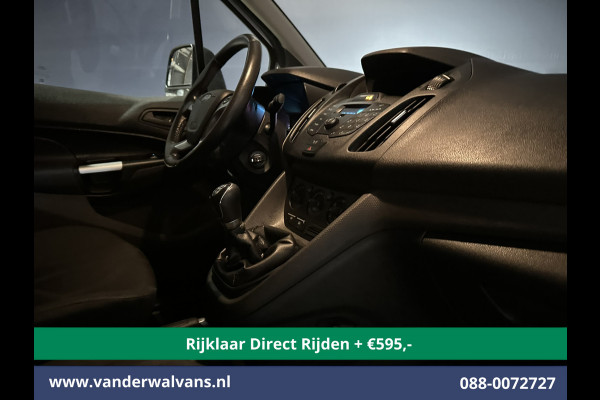 Ford Transit Connect 1.5 TDCI 101pk L1H1 Euro6 *Rijklaar Direct Rijden* Airco | 3-Zits | Cruisecontrol | Trekhaak Verwarmde voorruit, Bijrijdersbank
