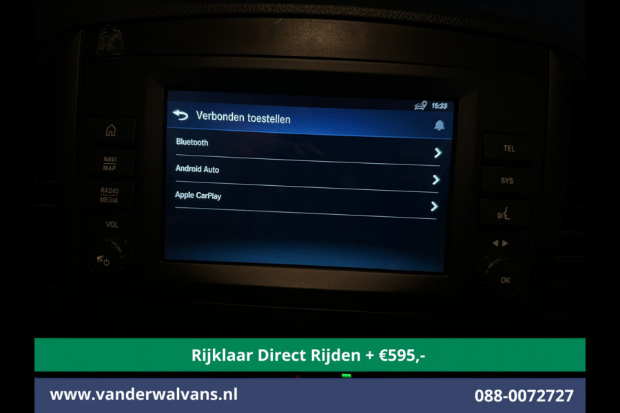 Mercedes-Benz Vito 114 CDI 136pk L2H1 Euro6 *Rijklaar Direct Rijden* Airco | Camera | Apple Carplay | Android Auto | Cruisecontrol Parkeersensoren