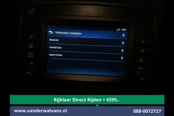 Mercedes-Benz Vito 114 CDI 136pk L2H1 Euro6 *Rijklaar Direct Rijden* Airco | Camera | Apple Carplay | Android Auto | Cruisecontrol Parkeersensoren