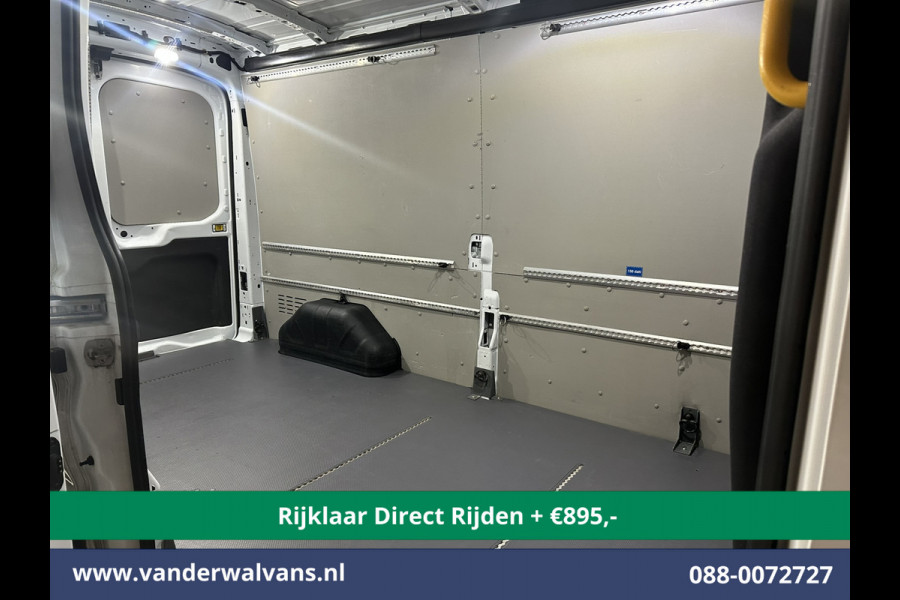 Ford Transit 2.0 TDCI 131pk L3H2 Euro6 *Rijklaar Direct Rijden* Airco | Camera | Navigatie | Android Auto | Cruisecontrol | Parkeersensoren Stoelverwarming, Verwarmde voorruit, Bijrijdersbank