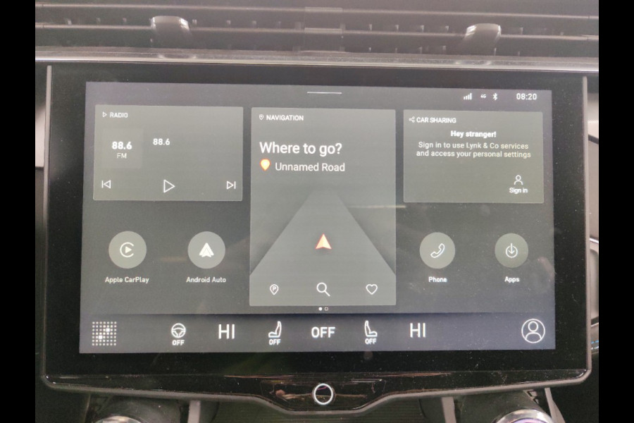 Lynk & Co 01 1.5 262pk PHEV Trekhaak(1800kg) 360°Cam DAB Zwarte hemel