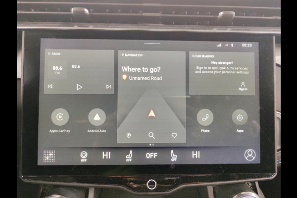 Lynk & Co 01 1.5 262pk PHEV Trekhaak(1800kg) 360°Cam DAB Zwarte hemel