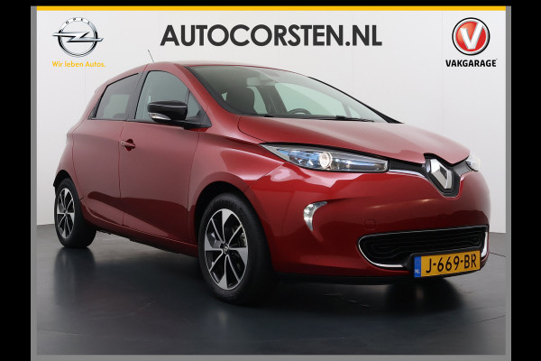 Renault ZOE R110 Limited 41kWh Huur Accu Navi Ecc Apple Carplay/Android Auto Cruise Control Pdc Lmv 16" Bluetooth Privacy Glas Keyless Led