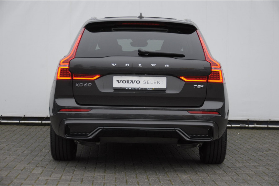Volvo XC60 T8 455PK Automaat AWD Plus Dark / Adaptieve koplampen / Luchtvering /Adaptieve cruise control / Panoramadak / Apple carplay / Parkeersensoren met 360 camera / Elektrische achterklep / Elektrische stoelen met geheugen / Stoel en stuurwielverwarming