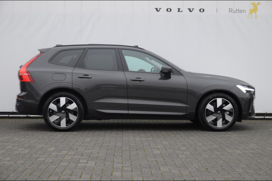 Volvo XC60 T8 455PK Automaat AWD Plus Dark / Adaptieve koplampen / Luchtvering /Adaptieve cruise control / Panoramadak / Apple carplay / Parkeersensoren met 360 camera / Elektrische achterklep / Elektrische stoelen met geheugen / Stoel en stuurwielverwarming