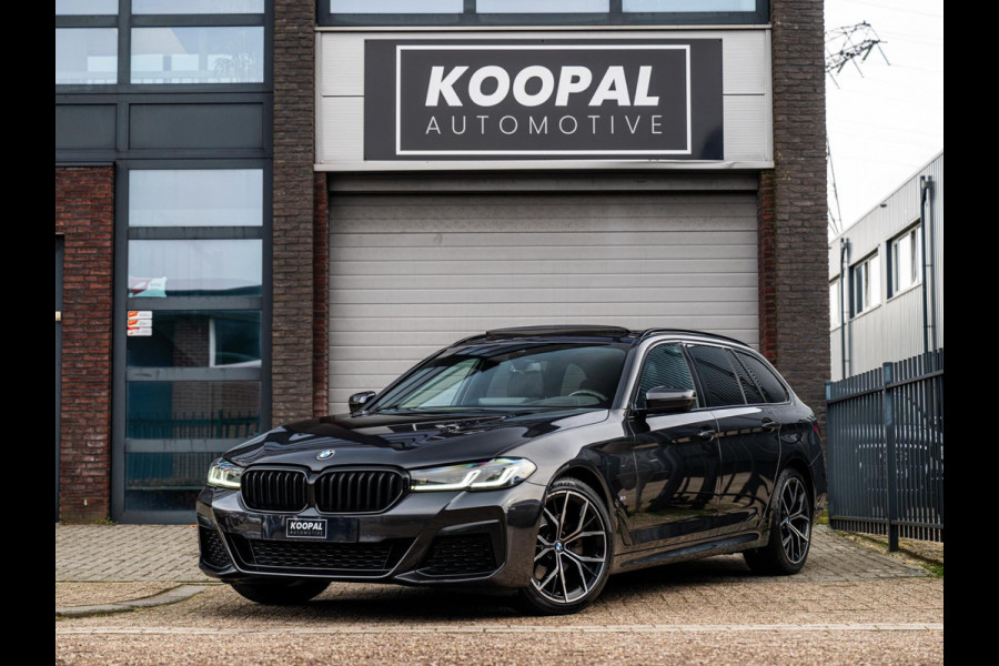 BMW 5 Serie Touring 520i M-sport High Executive Edition | Harman Kardon | Pano | BTW | Dealer onderhouden