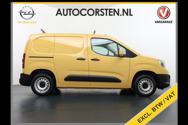 Opel Combo 1.5CDTI EURO 6 3-Persoons Airco Cruise Control Bluetooth Elektr.ramen Elektr.spiegels+Verwarmd Centr.Vergr+ab. L1H1 Edition Schuifdeur Betonplex vloer Lat om Lat betimmering Origineel Nederlandse Auto