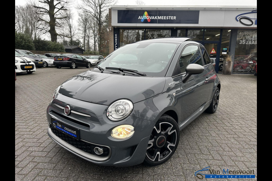 Fiat 500 1.0 Hybrid Sport VOLL!|Navi|Schuifdak|Xenon|Leder|Beats|CarPlay