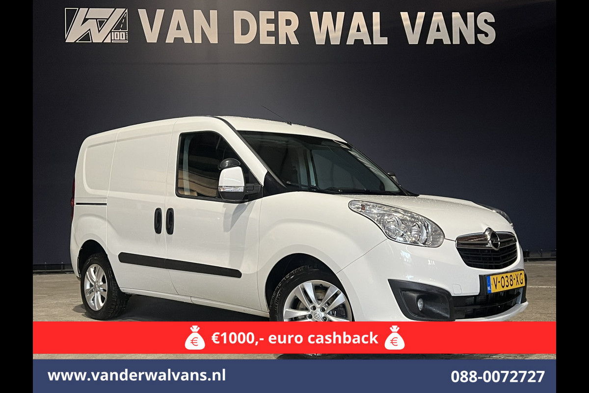 Opel Combo 1.3 CDTi 96pk L1H1 Euro6 inrichting Airco | LM velgen | Trekhaak | Cruisecontrol | Stoelverwarming Parkeersensoren, Bluetooth-telefoonvoorbereiding