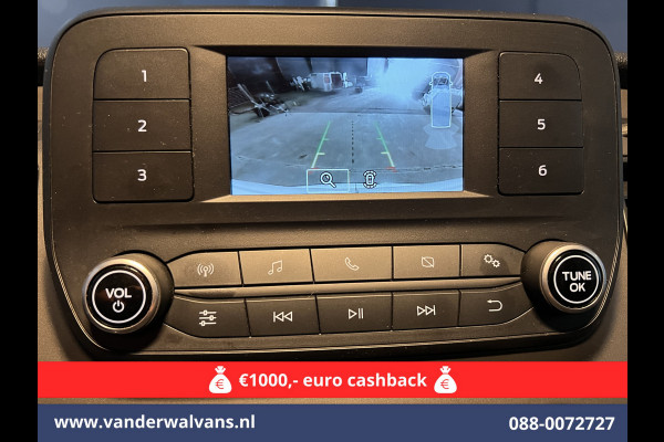Ford Transit 2.0 TDCI 131pk L4H3 Jumbo Euro6 Airco | Camera | Cruisecontrol | Verwarmde voorruit Parkeersensoren, Bijrijdersbank