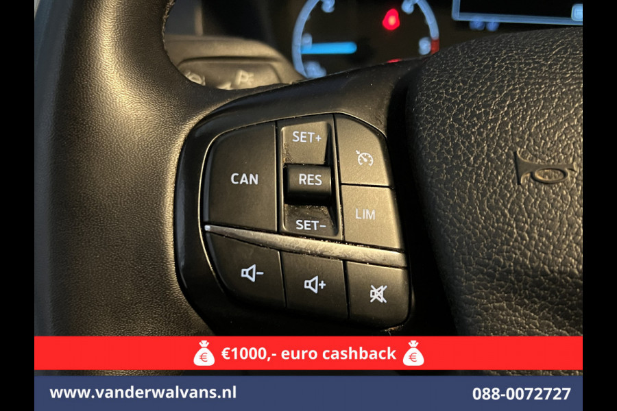 Ford Transit 2.0 TDCI 131pk L4H3 Jumbo Euro6 Airco | Camera | Cruisecontrol | Verwarmde voorruit Parkeersensoren, Bijrijdersbank