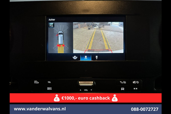 Mercedes-Benz Sprinter 316 CDI 163 pk L2H2 Euro6 Airco | 2800kg Trekhaak | Camera | Apple Carplay | Parkeersensoren inklapbare spiegels, standkachel, cruisecontrol, MBUX, Android auto