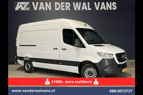 Mercedes-Benz Sprinter 316 CDI 163 pk L2H2 Euro6 Airco | 2800kg Trekhaak | Camera | Apple Carplay | Parkeersensoren inklapbare spiegels, standkachel, cruisecontrol, MBUX, Android auto
