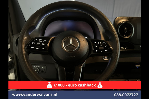 Mercedes-Benz Sprinter 316 CDI 163 pk L2H2 Euro6 Airco | 2800kg Trekhaak | Camera | Apple Carplay | Parkeersensoren inklapbare spiegels, standkachel, cruisecontrol, MBUX, Android auto