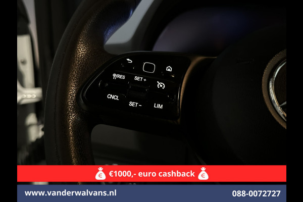 Mercedes-Benz Sprinter 316 CDI 163 pk L2H2 Euro6 Airco | 2800kg Trekhaak | Camera | Apple Carplay | Parkeersensoren inklapbare spiegels, standkachel, cruisecontrol, MBUX, Android auto