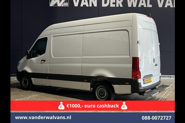 Mercedes-Benz Sprinter 316 CDI 163 pk L2H2 Euro6 Airco | 2800kg Trekhaak | Camera | Apple Carplay | Parkeersensoren inklapbare spiegels, standkachel, cruisecontrol, MBUX, Android auto