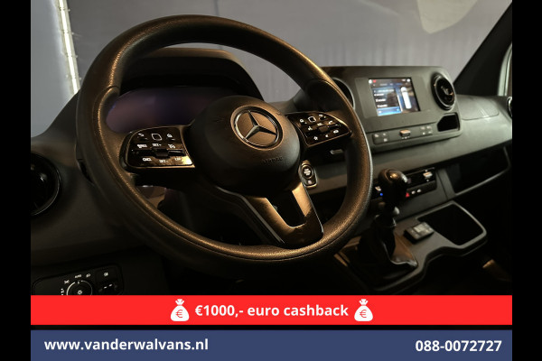 Mercedes-Benz Sprinter 316 CDI 163 pk L2H2 Euro6 Airco | 2800kg Trekhaak | Camera | Apple Carplay | Parkeersensoren inklapbare spiegels, standkachel, cruisecontrol, MBUX, Android auto
