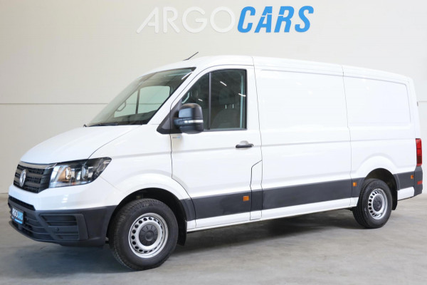 Volkswagen Crafter 35 2.0 TDI L3/H2 140PK AUTOMAAT CAMERA PDC AIRCO NAVI BJ 24 TOPSTAAT ALS NIEUW LEASE V/A 142,- p.m. INRUIL MOG