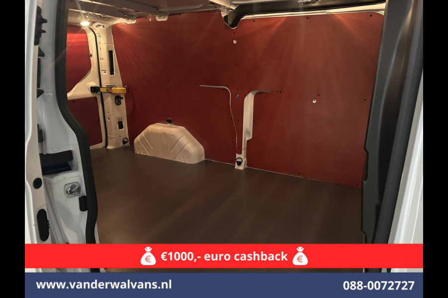 Ford Transit Custom 2.0 TDCI 130pk L2H1 Euro6 ** Airco | LED | Cruisecontrol | Verwarmde voorruit | Parkeersensoren Bijrijdersbank, 2800kg trekvermogen