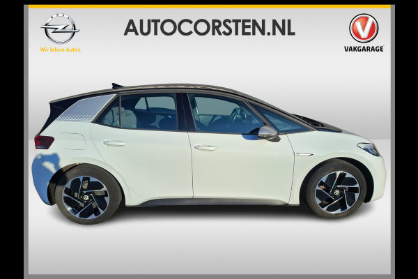 Volkswagen ID.3 First 58kWh Navi Ecc Adap.Cruise Apple Carplay Android Auto Pdc Bluetooth Keyless Led Rijstrooksensor IQ Drive Stoel+Stuurverwarming SOH 90% 1e Eigenaar Origineel Nederlandse Auto