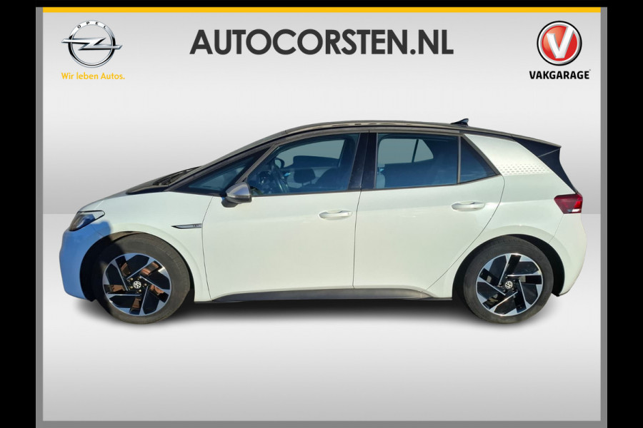 Volkswagen ID.3 First 58kWh Navi Ecc Adap.Cruise Apple Carplay Android Auto Pdc Bluetooth Keyless Led Rijstrooksensor IQ Drive Stoel+Stuurverwarming SOH 90% 1e Eigenaar Origineel Nederlandse Auto
