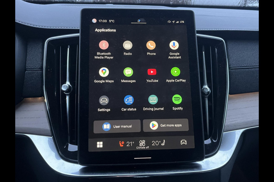 Volvo XC90 2.0 T8 Recharge AWD Ultra Dark 7-Persoons | Luchtvering | Vol Opties | Head-Up | Winterpakket | Harman & Kardon | Panoramadak | Memory Stoelen | Matrix-LED | 360 Camera | Rijklaar met Volledige Volvo Fabrieksgarantie