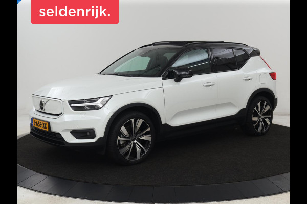Volvo XC40 Recharge P8 AWD R Design | SOH 90% | Panoramadak | Trekhaak | Adaptive cruise | Harman/Kardon | Achterbankverwarming | 360 Camera | Carplay | Keyless