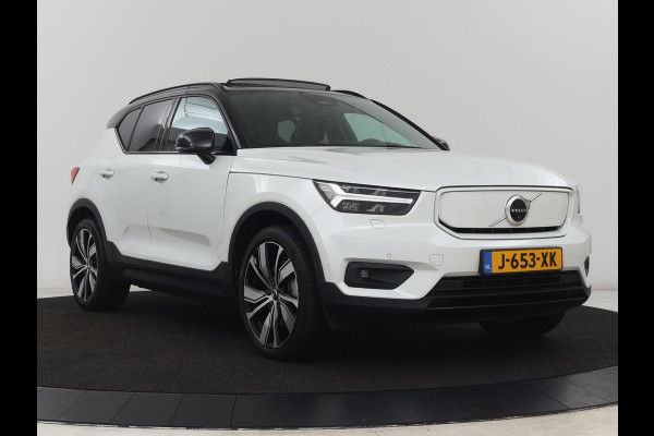Volvo XC40 Recharge P8 AWD R Design | SOH 90% | Panoramadak | Trekhaak | Adaptive cruise | Harman/Kardon | Achterbankverwarming | 360 Camera | Carplay | Keyless