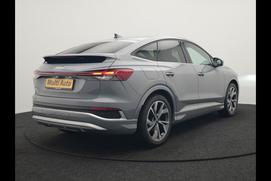 Audi Q4 Sportback e-tron 35 S edition 55 kWh 2 x S - Line INCL BTW | Adaptive Cruise | Camera | Sportstoelen Verwarmd | 20"L.M | Apple Carplay | Parkassist | Virtual | El. Achterklep |