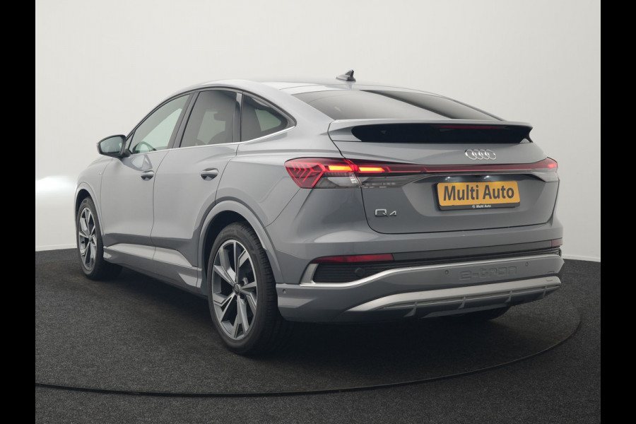Audi Q4 Sportback e-tron 35 S edition 55 kWh 2 x S - Line INCL BTW | Adaptive Cruise | Camera | Sportstoelen Verwarmd | 20"L.M | Apple Carplay | Parkassist | Virtual | El. Achterklep |
