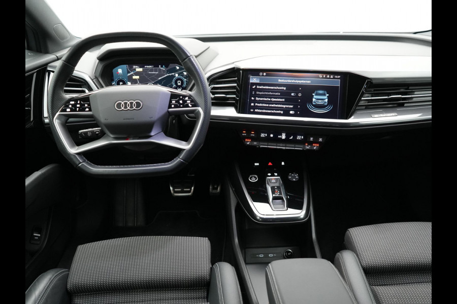 Audi Q4 Sportback e-tron 35 S edition 55 kWh 2 x S - Line INCL BTW | Adaptive Cruise | Camera | Sportstoelen Verwarmd | 20"L.M | Apple Carplay | Parkassist | Virtual | El. Achterklep |