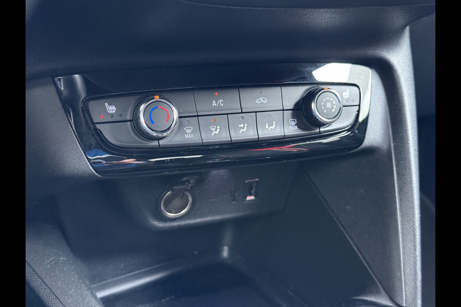 Opel Corsa 1.2T AUT-8 100PK GS Line 360°Camera PDC-a+v Apple Carplay Android Auto Airco Navi* Cruise Control Stoelverwarming Two-Tone Lak Lmv 17" Lane Assist Privacy Glas Led Isofix 1e Eigenaar Origineel Nederlandse Auto € 27.000 nieuw