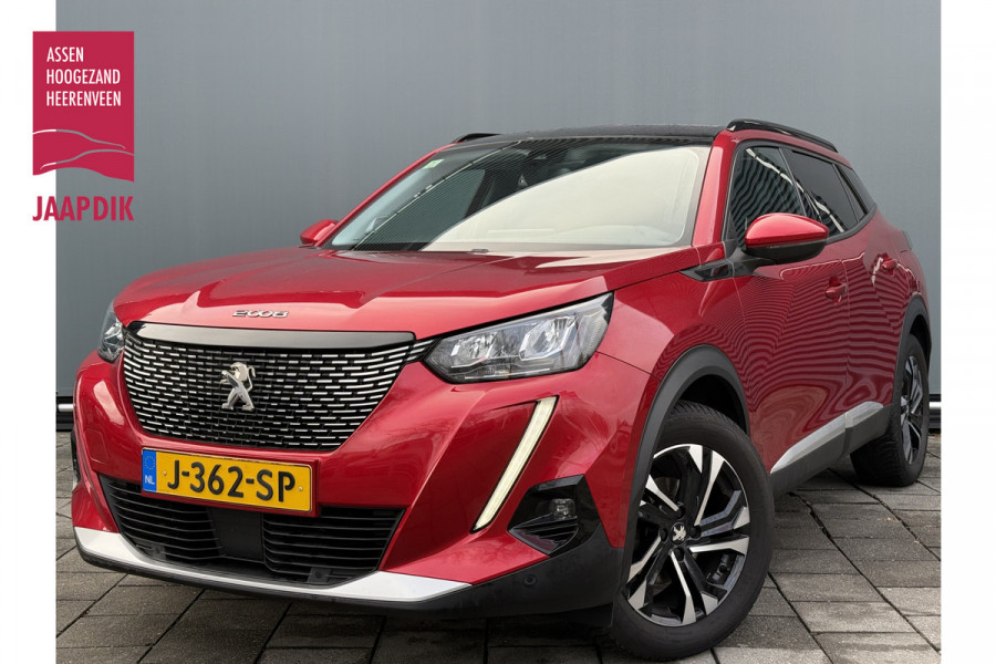Peugeot 2008 BWJ 10-2020 | 1.2T 101PK Allure | TREKHAAK | PANO DAK | LEDER/STOF | CLIMA | NAVI | PDC 2X | CAMERA | CARPLAY |