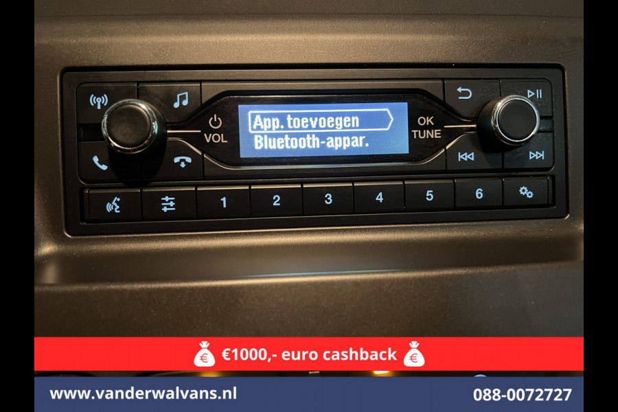 Ford Transit 2.0 TDCI 131pk L3H2 Dubbele Cabine Euro6 Airco | 6-Zits | LED | 2500kg Trekhaak | Cruisecontrol Verwarmde voorruit, Parkeersensoren