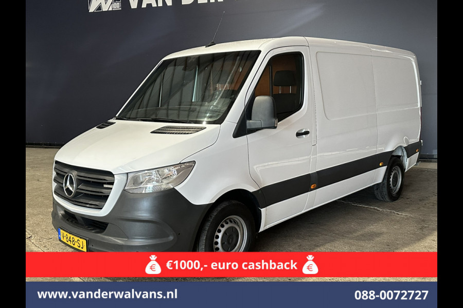 Mercedes-Benz Sprinter 316 CDI 163pk L2H1 Achterwiel aandrijving Euro6 Airco | 2800kg Trekhaak | Camera | Apple Carplay Parkeersensoren, Android Auto, Cruisecontrol