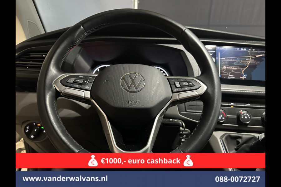 Volkswagen Transporter 2.0 TDI L2H1 Euro6 *Rijklaar Direct Rijden* Airco | Navigatie | Apple Carplay | Android Auto | Trekhaak Cruisecontrol, Parkeersensoren