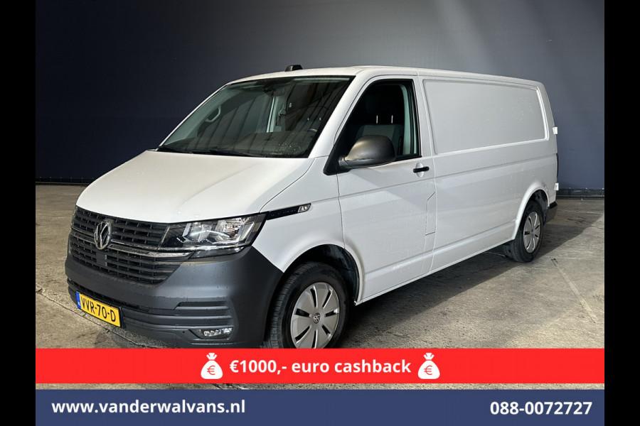 Volkswagen Transporter 2.0 TDI L2H1 Euro6 *Rijklaar Direct Rijden* Airco | Navigatie | Apple Carplay | Android Auto | Trekhaak Cruisecontrol, Parkeersensoren