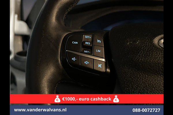 Ford Transit Custom 2.0 TDCI L1H1 Euro6 Airco | Camera | LED | Android Auto | Cruisecontrol | Verwarmde voorruit Parkeersensoren, Bijrijdersbank, 2500kg trekvermogen