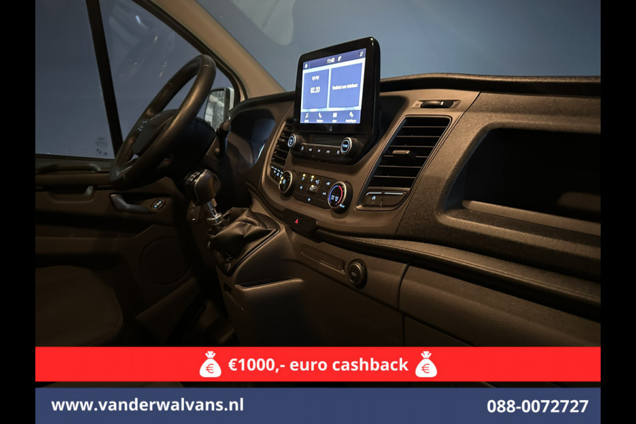 Ford Transit Custom 2.0 TDCI L1H1 Euro6 Airco | Camera | LED | Android Auto | Cruisecontrol | Verwarmde voorruit Parkeersensoren, Bijrijdersbank, 2500kg trekvermogen