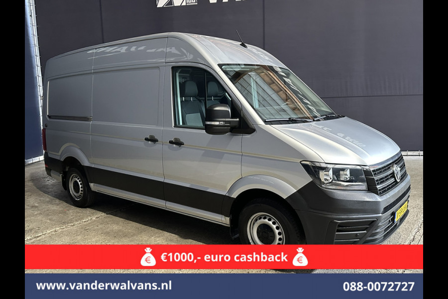 Volkswagen Crafter 2.0 TDI 141pk L3H3 L2H2 Euro6 Airco | Camera | Apple Carplay | Cruisecontrol | Chauffeursstoel Parkeersensoren, Bijrijdersbank, 3000kg trekvermogen,  Android Auto