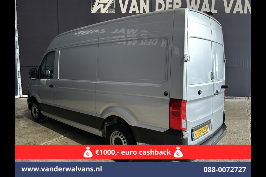 Volkswagen Crafter 2.0 TDI 141pk L3H3 L2H2 Euro6 Airco | Camera | Apple Carplay | Cruisecontrol | Chauffeursstoel Parkeersensoren, Bijrijdersbank, 3000kg trekvermogen,  Android Auto
