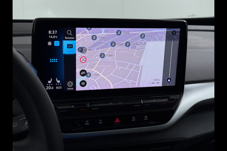 Volkswagen ID.4 Max Pro 1ST 77kWh W-pomp Trekhaak Panodak Camera 21" PDC-a+v Matrix-LED-a+v Adap.Cruise Navi Ergo-Active Stoelen Memory Dynamisch onderstel Stoelverwarming Lmv Elek.Achterklep Privacy Glas Voorruitverwarming Wifi SOH 87% 1e Eigenaar Origineel Nederlandse Auto 1.000KG Trekgewicht € 58.000 nieuw !