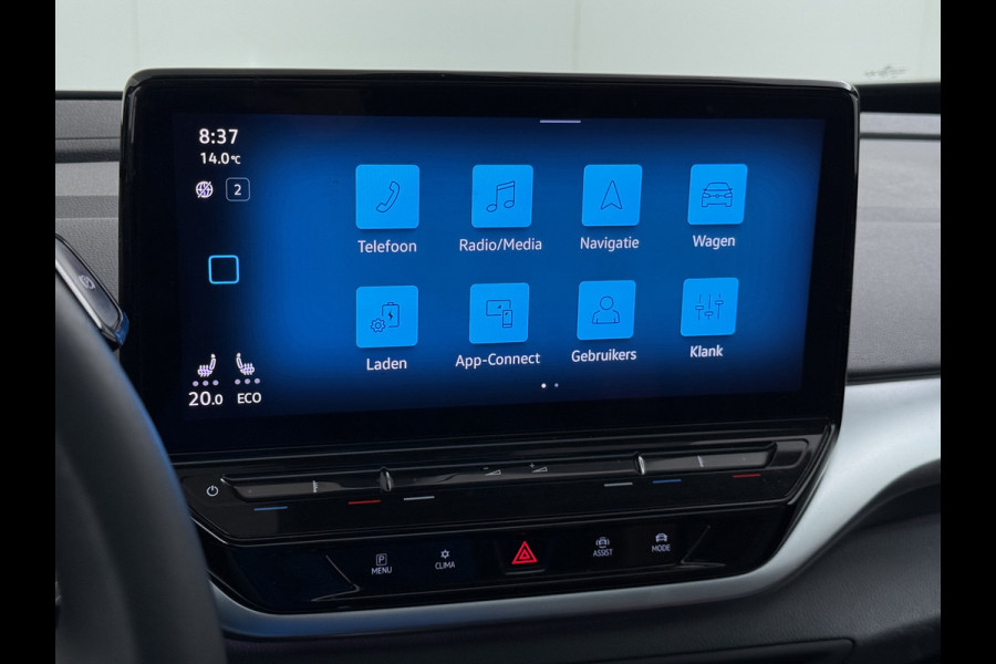 Volkswagen ID.4 Max Pro 1ST 77kWh W-pomp Trekhaak Panodak Camera 21" PDC-a+v Matrix-LED-a+v Adap.Cruise Navi Ergo-Active Stoelen Memory Dynamisch onderstel Stoelverwarming Lmv Elek.Achterklep Privacy Glas Voorruitverwarming Wifi SOH 87% 1e Eigenaar Origineel Nederlandse Auto 1.000KG Trekgewicht € 58.000 nieuw !