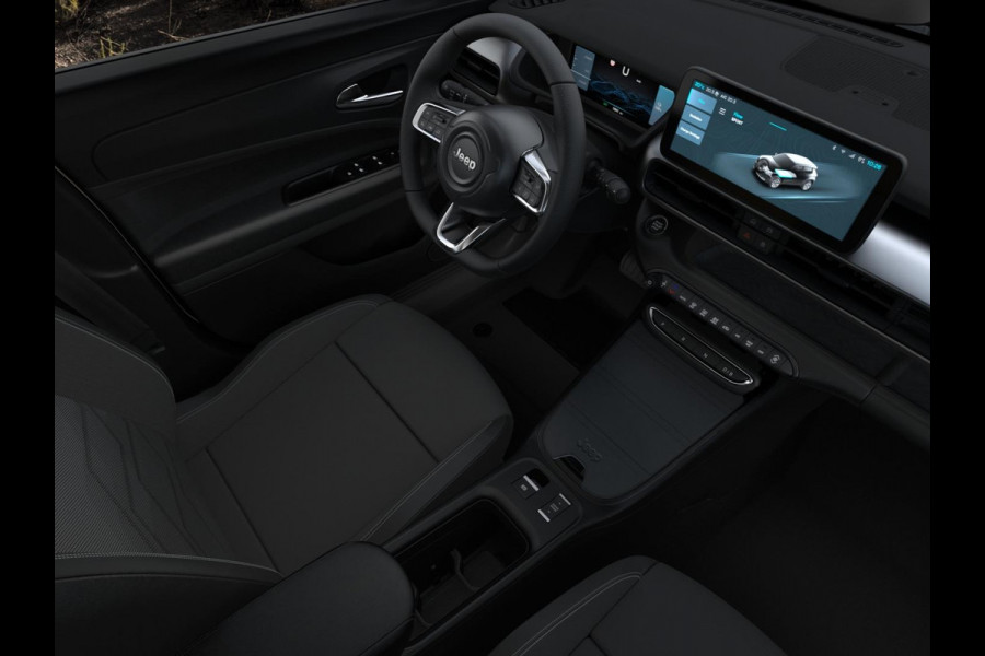 Jeep Avenger Black Edition 54 kWh | Schuif/Kanteldak | Winter Pack | Infotainment&Convenience Pack | Bicolore