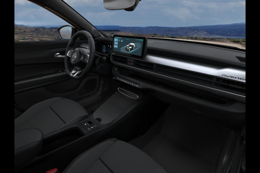 Jeep Avenger Black Edition 54 kWh | Schuif/Kanteldak | Winter Pack | Infotainment&Convenience Pack | Bicolore