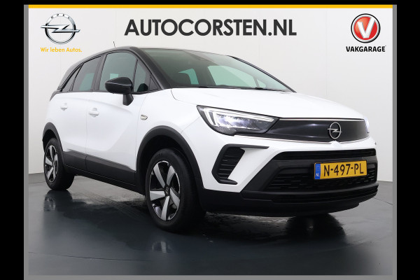 Opel Crossland 1.2T 111PK Apple Carplay Android Auto Navi* Airco Cruise Control Edition Two Tone Lak Led Privacy Glas Bluetooth Lane Assist Isofix Regen-Lichtsensor 1e Eigenaar Dealeronderhouden Origineel Nederlandse Auto